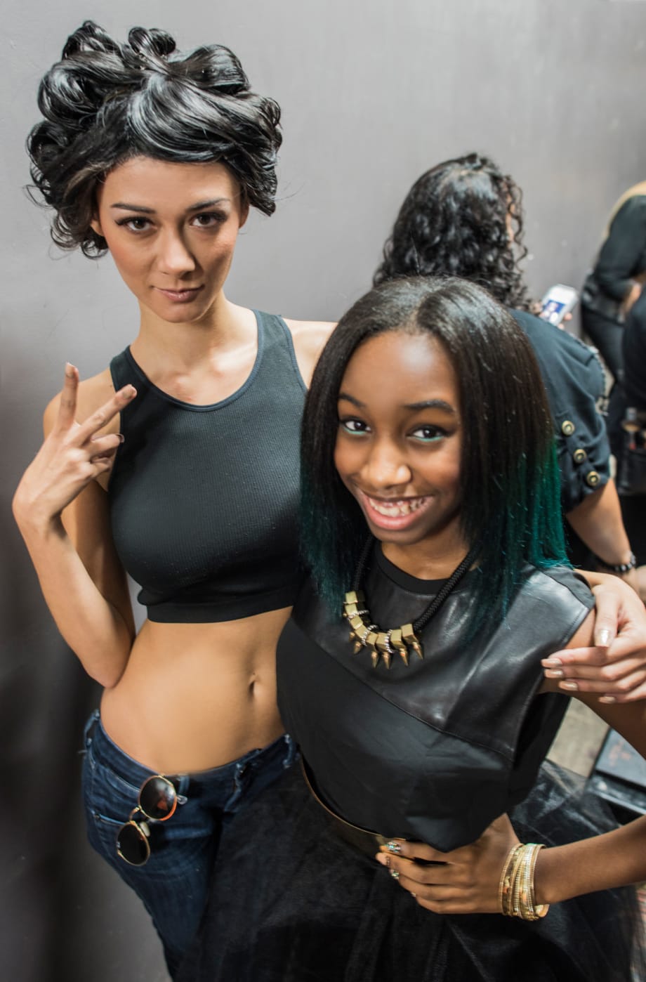 Backstage at NYFW Spring/Summer 2015