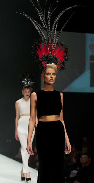 Looks by Kevin Murphy at Melbourne Fashion Week Spring 2012