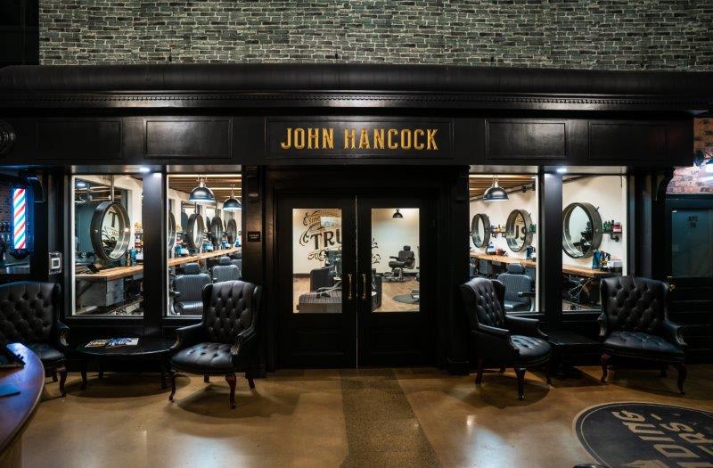 John Hancock Barbershop and its Partner Stores Create a Retail Experience for Men