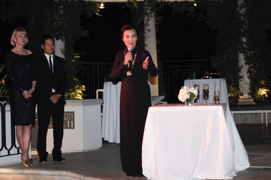 CND and Beauty Changes Lives Honor Tippi Hedren