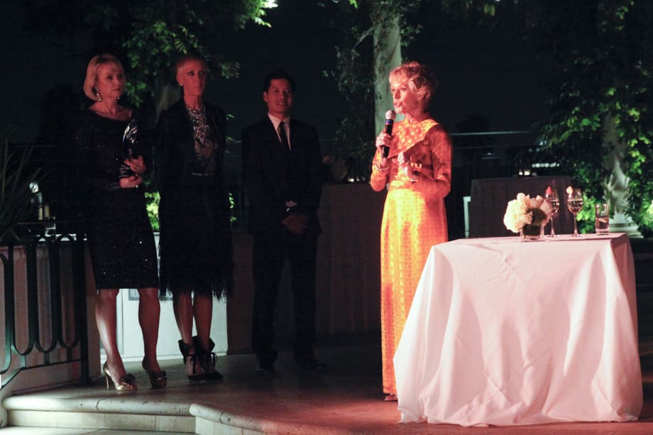 CND and Beauty Changes Lives Honor Tippi Hedren