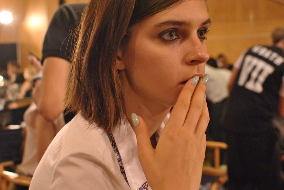 Backstage at NYFW Spring/Summer 2015