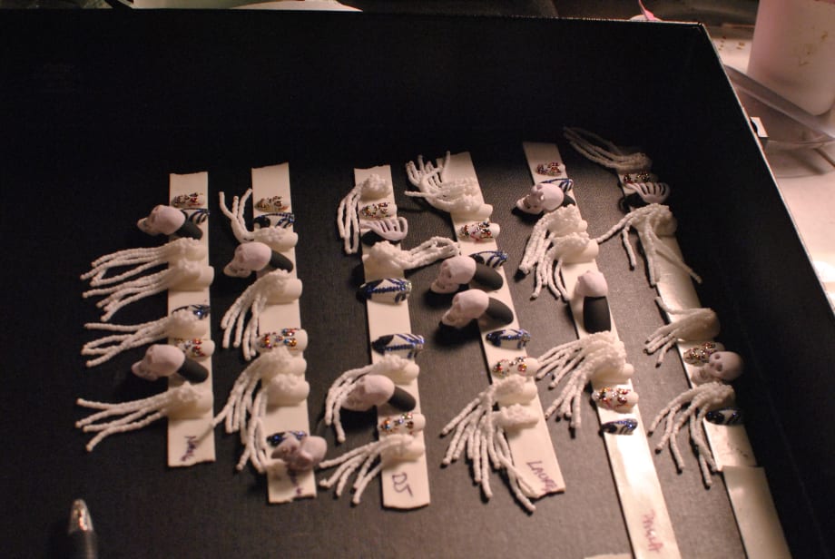 Backstage at NYFW Spring/Summer 2015