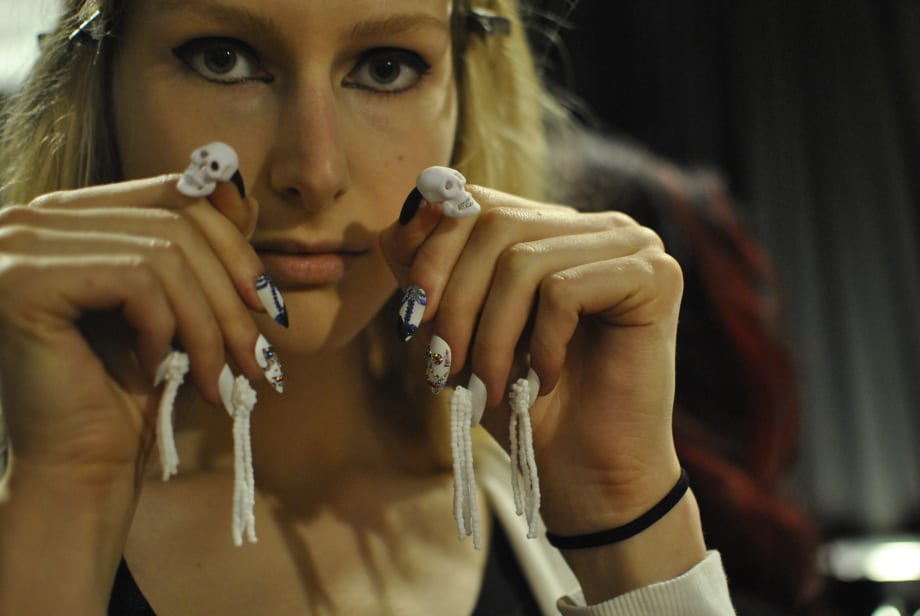 Backstage at NYFW Spring/Summer 2015