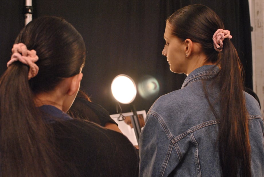 Backstage at NYFW Spring/Summer 2015