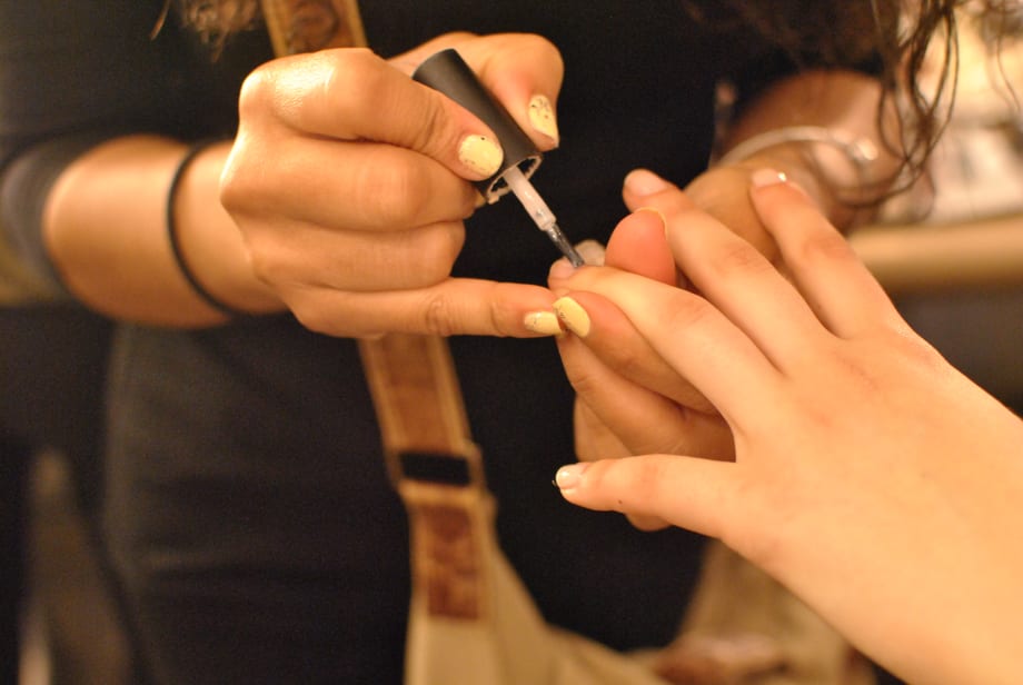 Backstage at NYFW Spring/Summer 2015