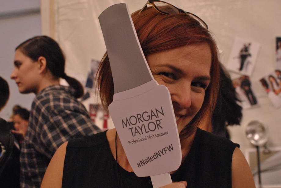 Backstage at NYFW Spring/Summer 2015