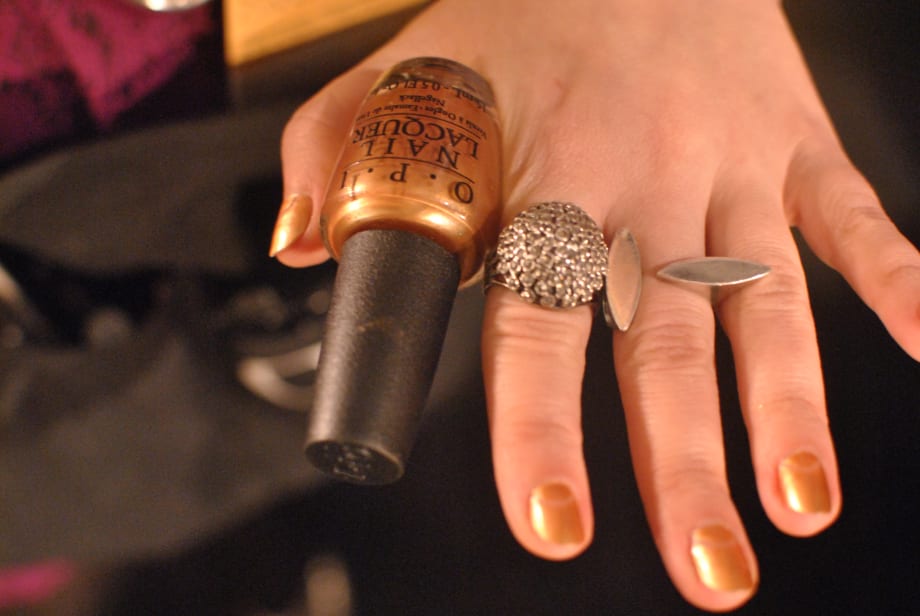 Backstage at NYFW Spring/Summer 2015