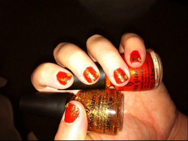 The Hunger Games-Inspired Nail Art