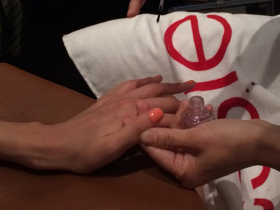 Backstage at NYFW Spring/Summer 2015