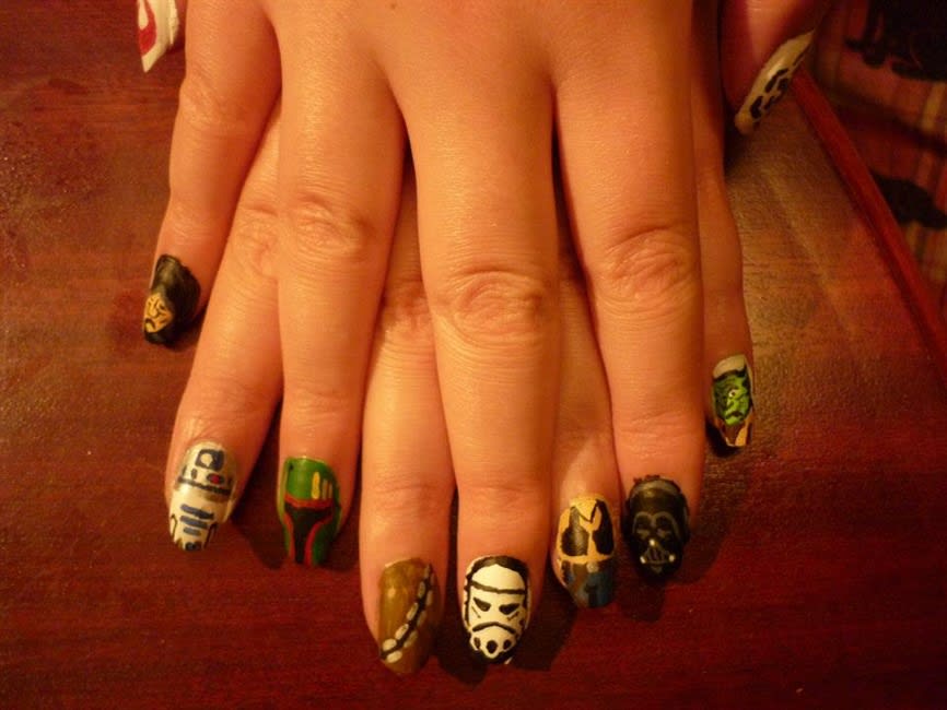 Star Wars Nail Art