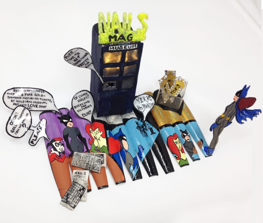 Comic-Con Nails: Comic Book Nail Art for Heroes and Villains