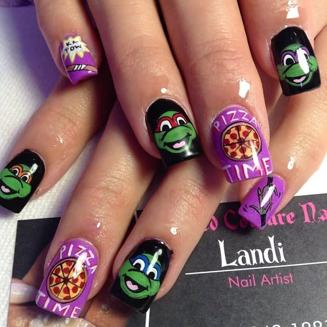Comic-Con Nails: Comic Book Nail Art for Heroes and Villains