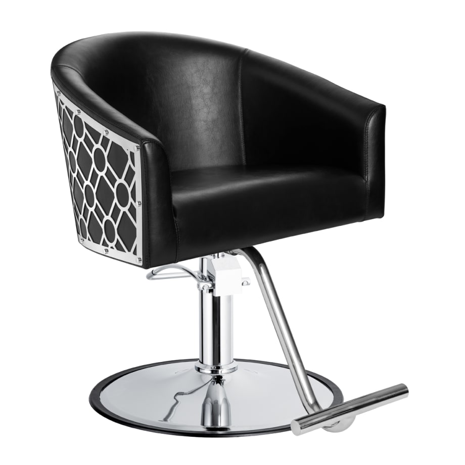 Introducing Minerva's Art Deco, Metal-Wrapped Styling Chair