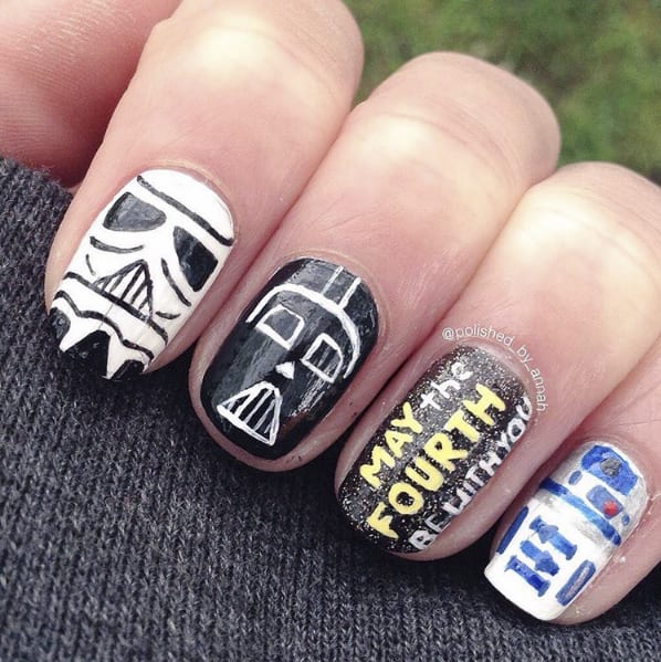 Star Wars Nail Art