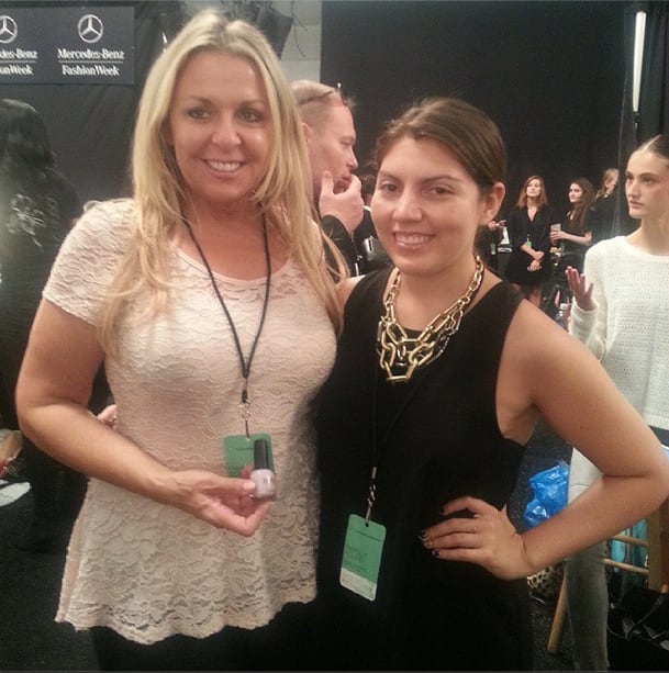 Backstage at NYFW Spring/Summer 2015