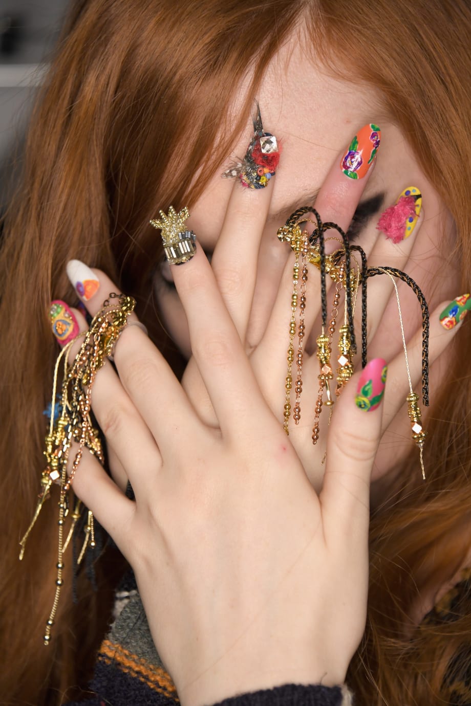 Nails from NYFW A/W 2017