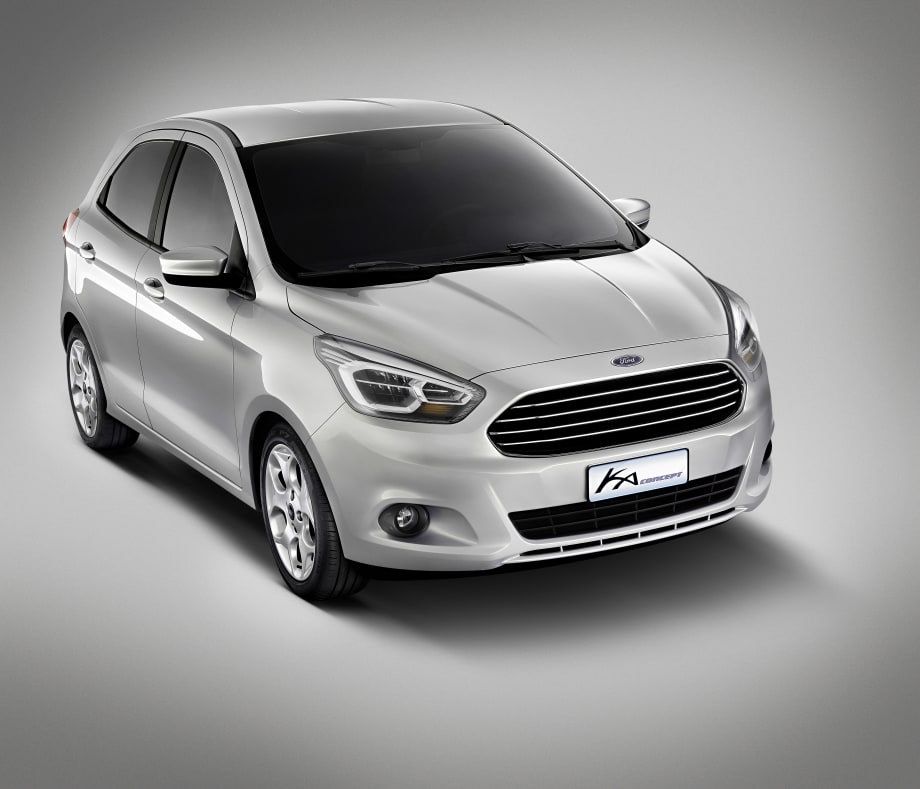 Ford Unveils Small Car Concept in Brazil
