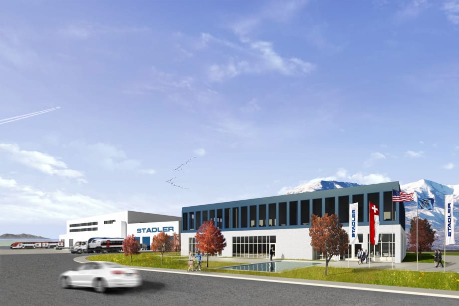 Stadler breaks ground on railcar manufacturing plant in Salt Lake City