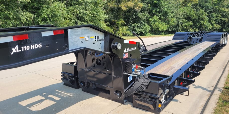 XL Specialized Trailers Releases Low-Profile Construction Trailer