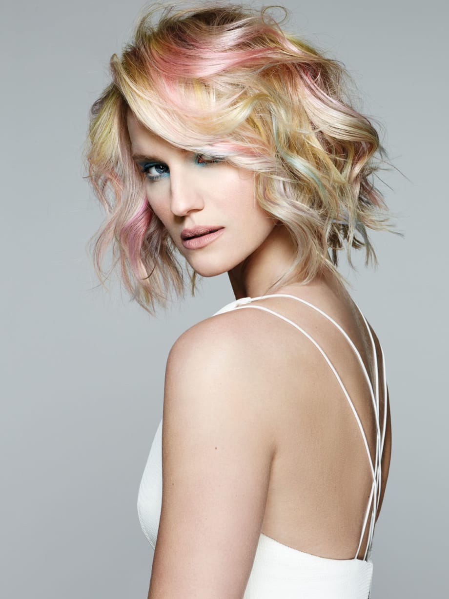 HOW-TO: Muted Pastel Highlights from Paul Mitchell
