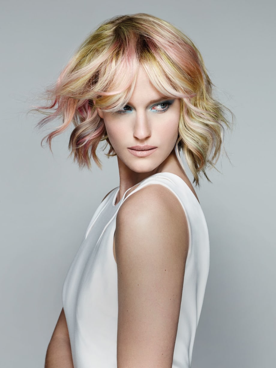 HOW-TO: Muted Pastel Highlights from Paul Mitchell