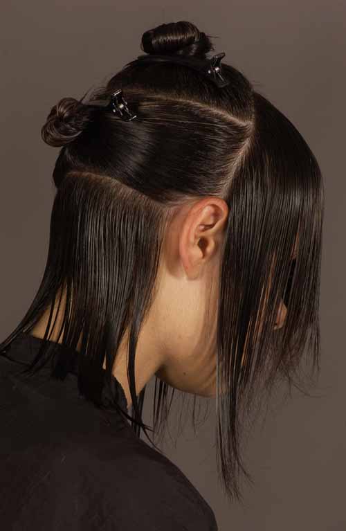 HOW-TO: Cutting a Modern Bob With a Tilted Fringe