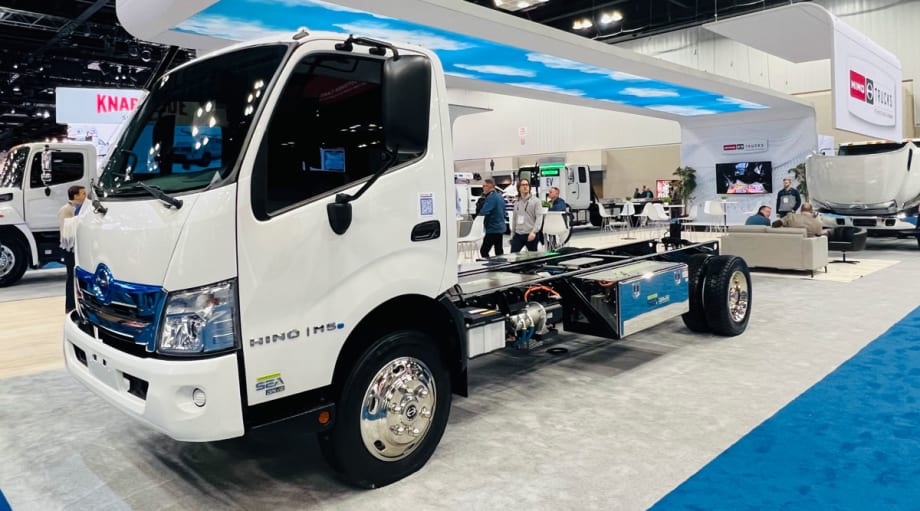 Hino Debuts Electric Versions of M- and L-Series Medium-Duty Trucks
