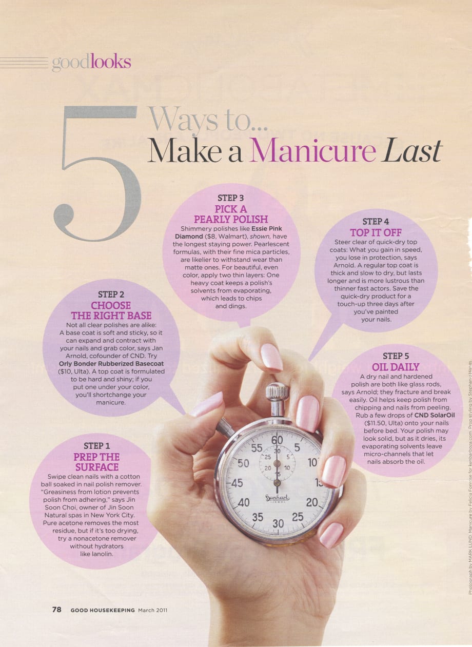 5 Tips for a Lasting Manicure