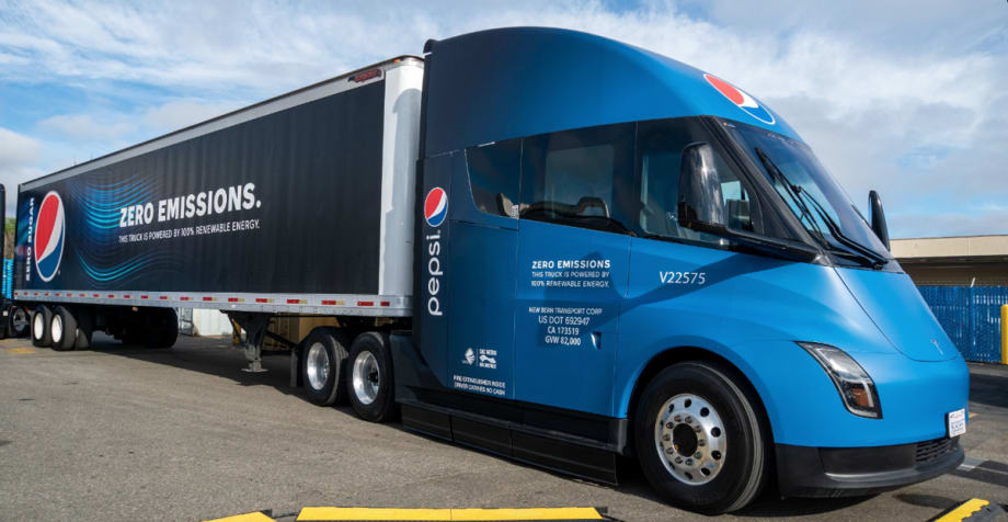 More Tesla Semis Delivered to Pepsico