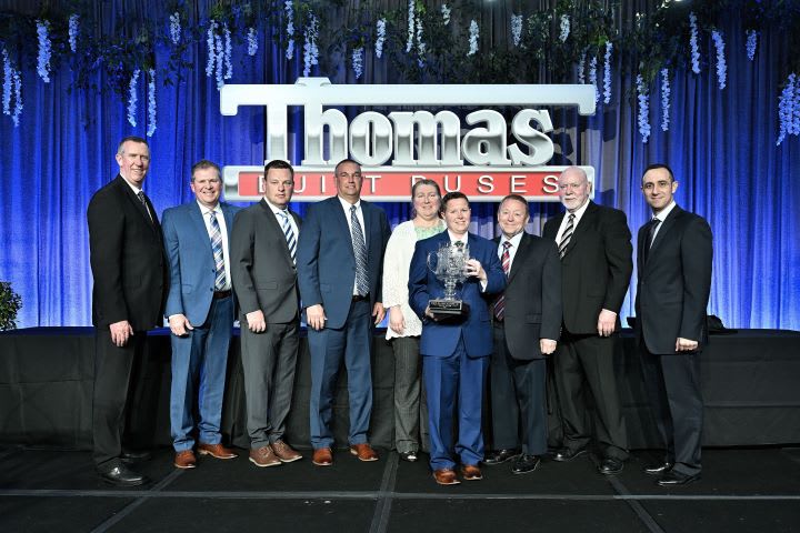 Kerlin Bus Sales Named Thomas Built Buses Dealer of the Year
