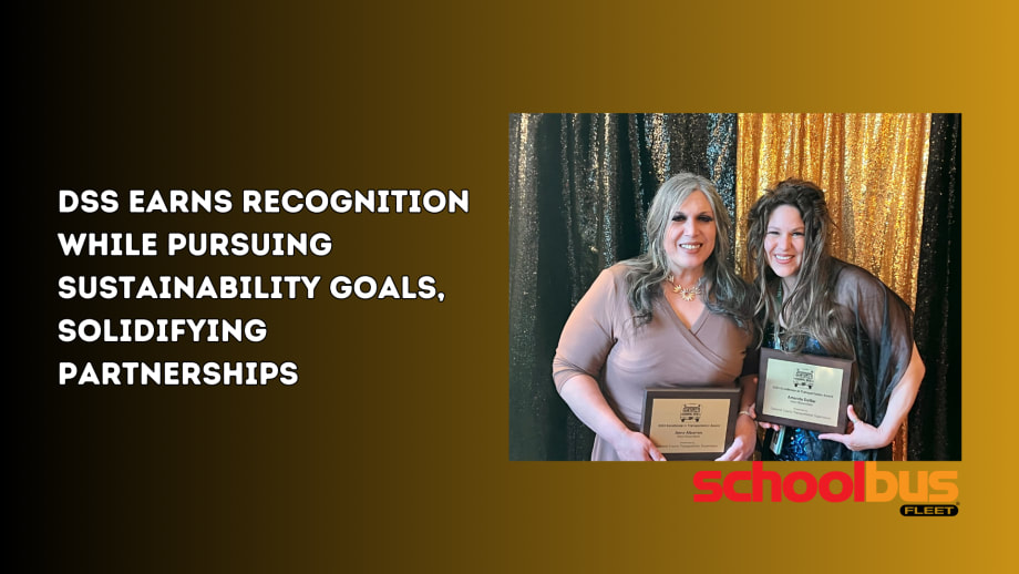 Durham School Services drivers Anne Albarran and Amanda DeMar.