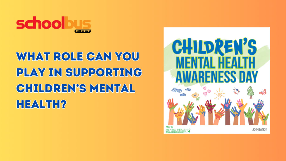 Poster image for Children's Mental Health Awareness Day.