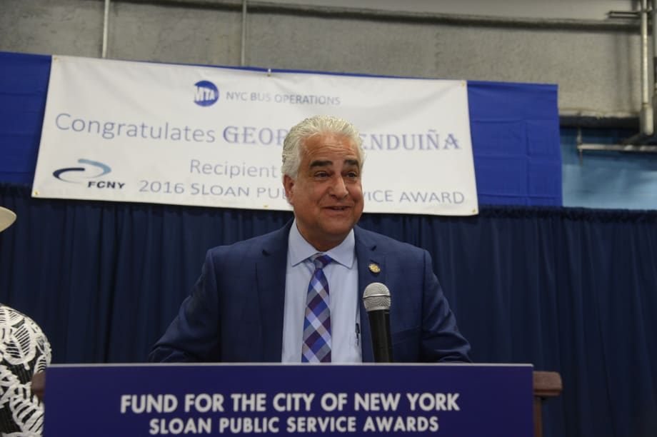 New York City Transit veteran honored with city-wide award