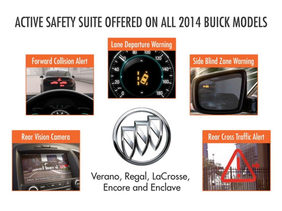2014 Buick Lineup Offers Active Safety Suite