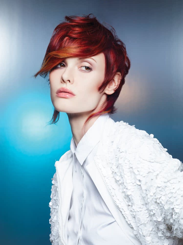 The Softer Side of Competition Hair