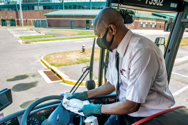 DATTCO Puts COVID-19 Cleaning Procedures in Place for Fleet