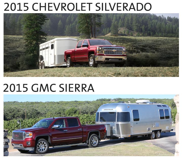 2015 Silverado and Sierra 1500 Tow Ratings Announced