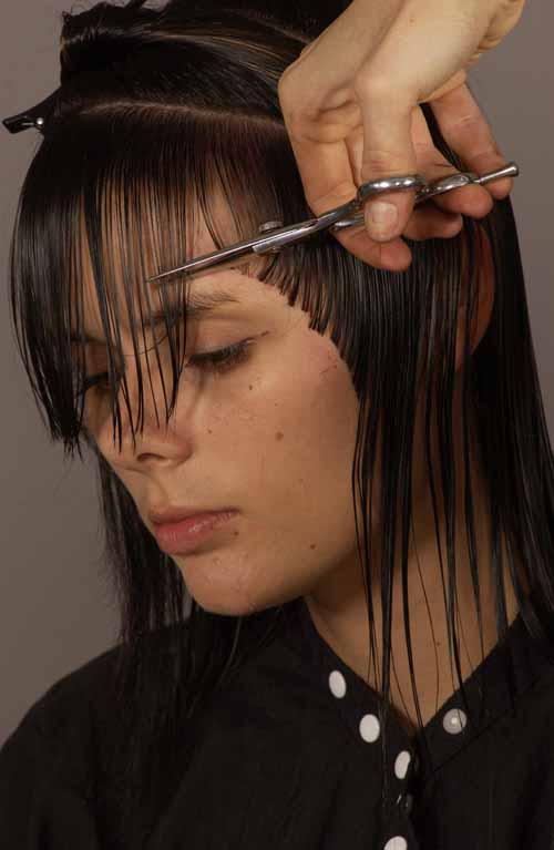 HOW-TO: Cutting a Modern Bob With a Tilted Fringe