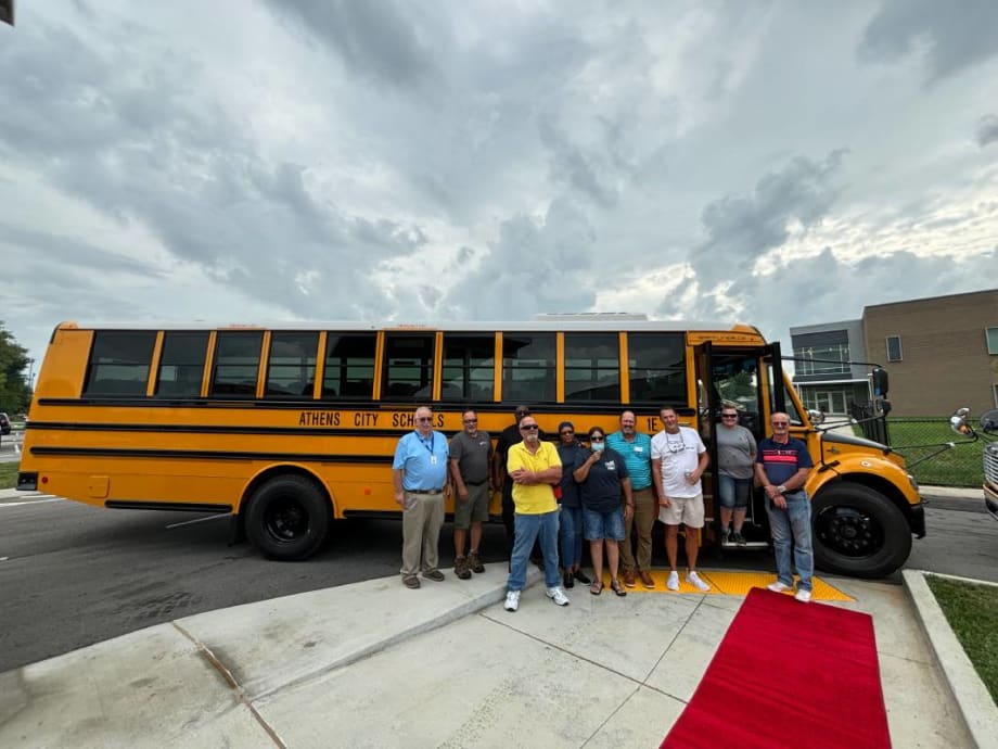 Athens City Schools First in Tennessee to Receive Thomas Built Electric Buses