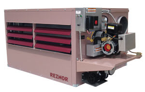 Reznor Introduces Waste Oil Heater