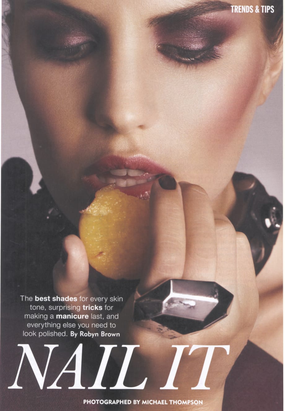 A Full Circle of Nail Tips