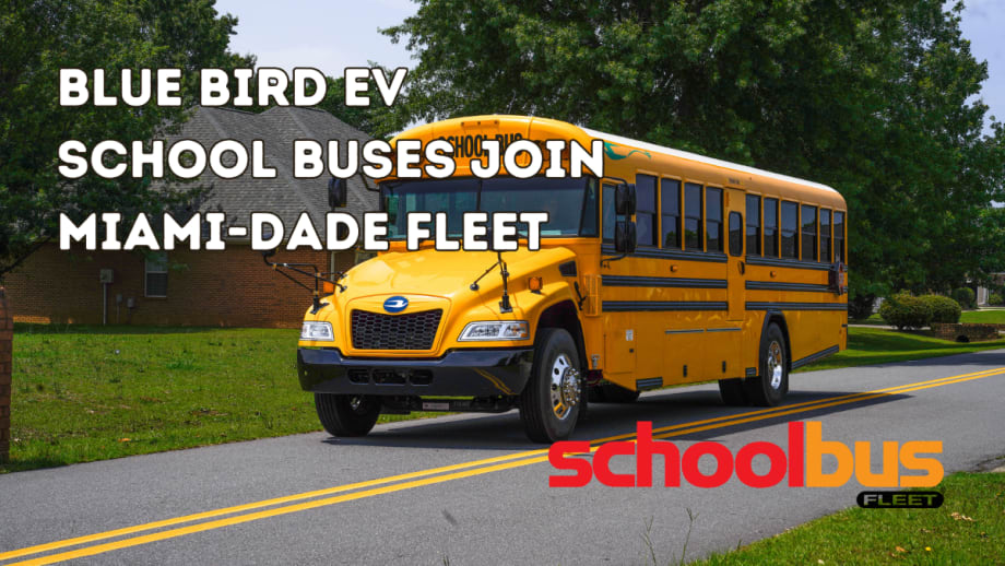 Blue Bird Delivers Electric Buses to Miami-Dade Schools