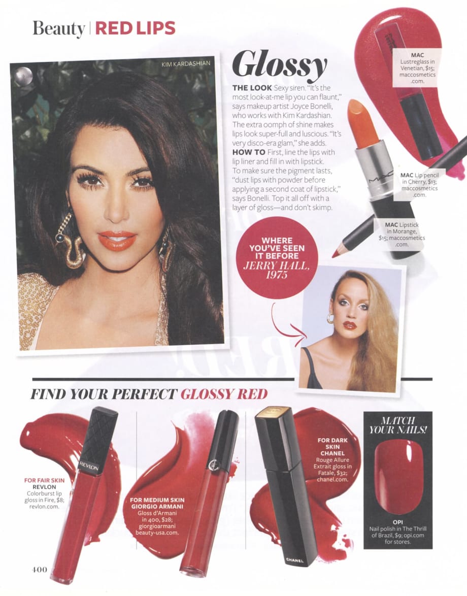 Red Lips, Red Nails