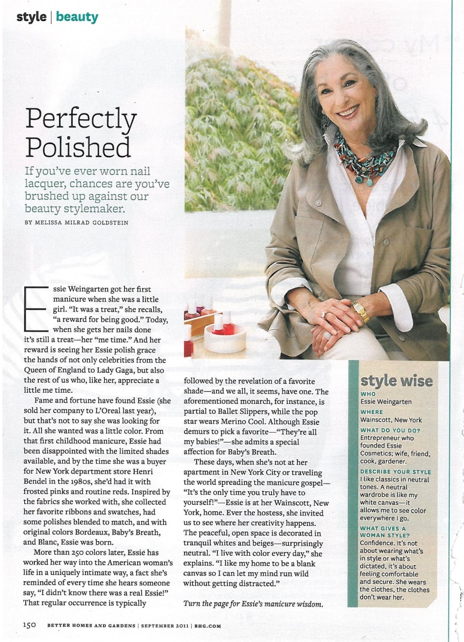Nail Advice from Essie herself!
