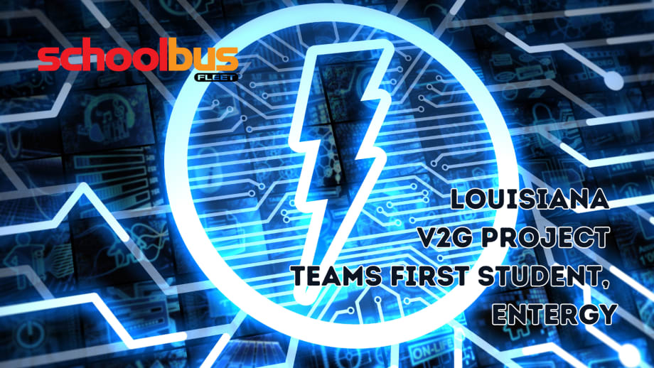 First Student, Entergy Pilot V2G Chargers in Louisiana