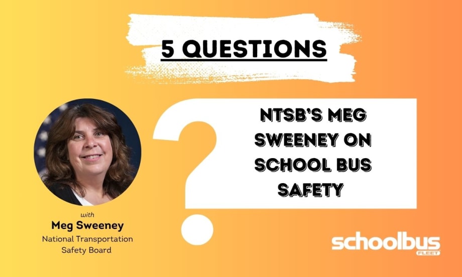 5 Questions: NTSB’s Meg Sweeney on School Bus Safety
