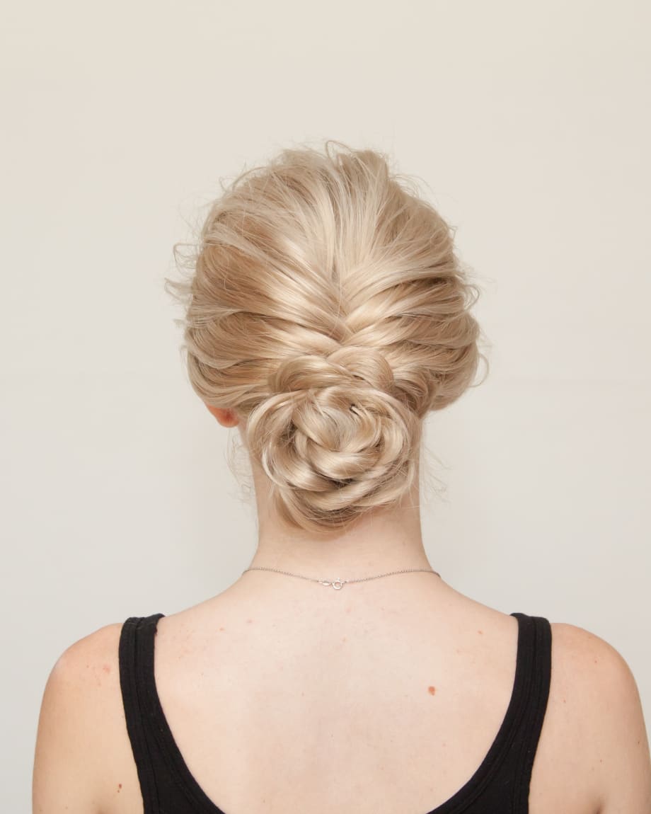 How-To: Braided Floral Bun