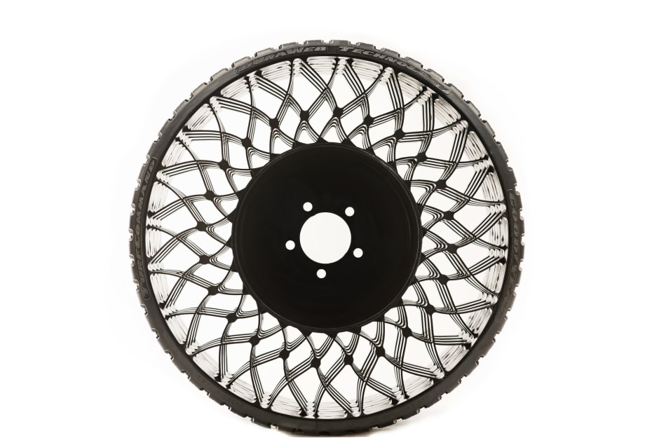 Goodyear Releases Airless Mower Tire