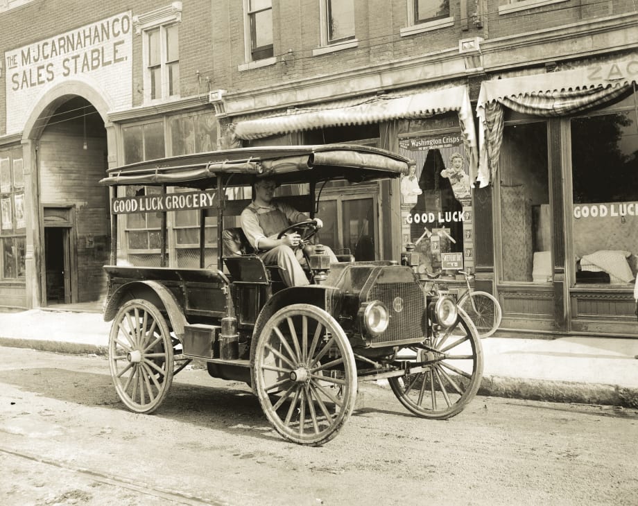 Time Capsule: 1916 International Model MA with Curtain Side Body